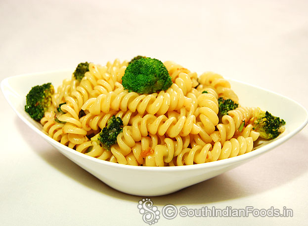 One pot indian broccoli pasta