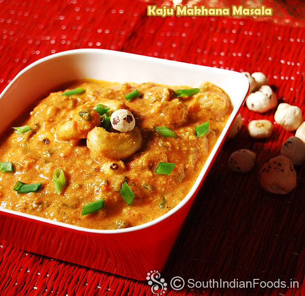 Kaju Makhana Masala