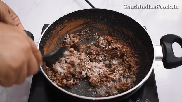 Chocolate Coconut burfi  recipe step 13