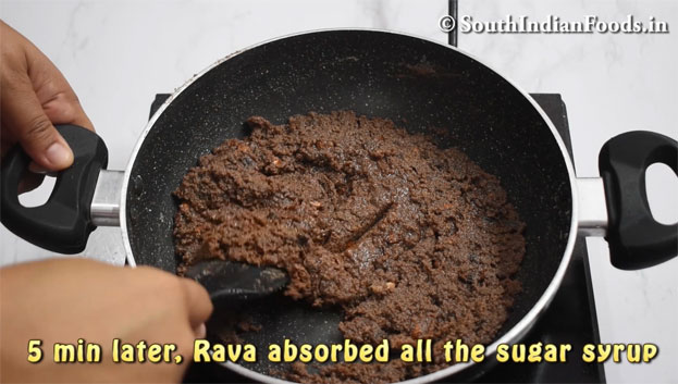 Cocolate Rava Ladoo recipe step 15