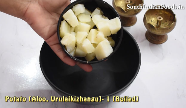 Crispy potato balls recipe step 1