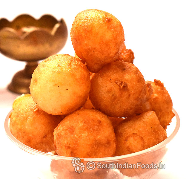 Crispy potato balls