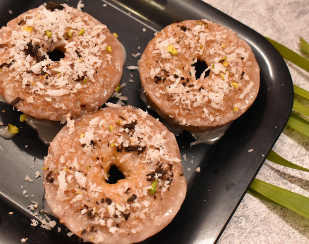 Coconut donut muffins