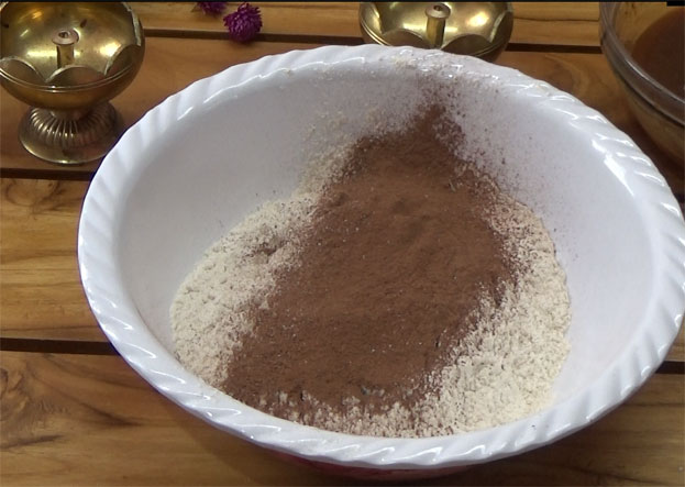 Add cocoa powder