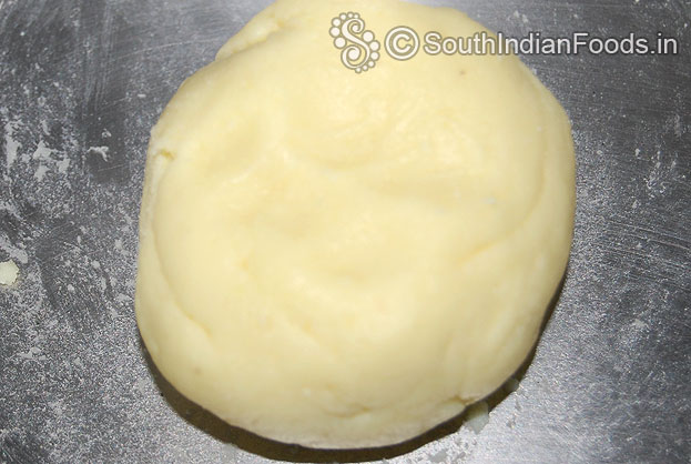 Gulab jamun dough is ready [It should be soft, smooth & light]