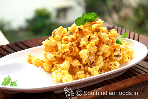Popcorn with jaggery
