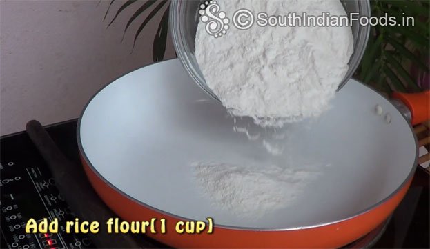 Add rice flour
