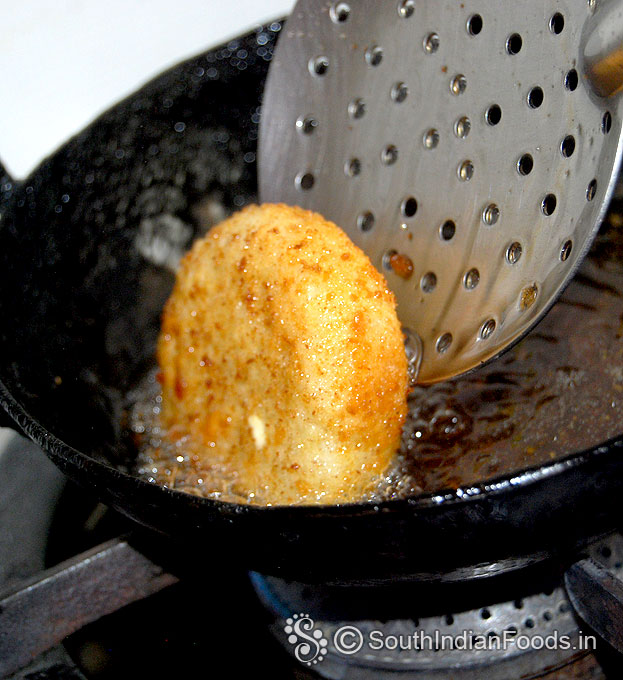 Deep fry till crisp and golden brown