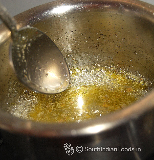 Now its ready, add ghee,mix well 