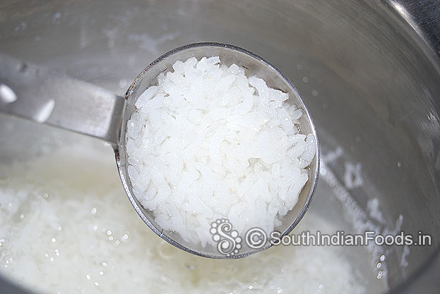Rice perfectly cooked