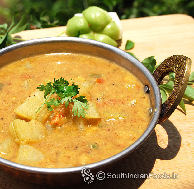 Seema vankaya sambar