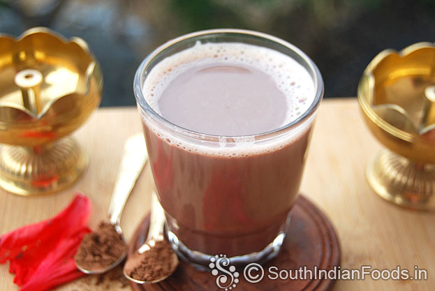 Hot chocoalte drink for kids