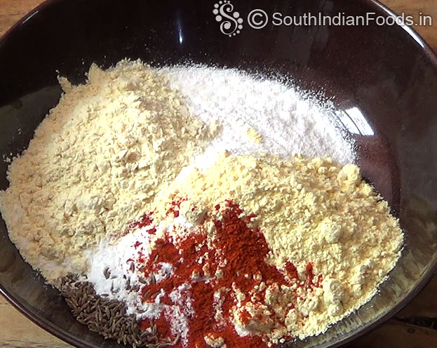 Add Roasted gram flour