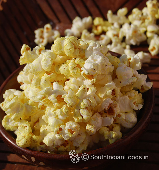 Indian masala popcorn