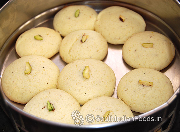 After 20 min, delicious nankhatai ready, let it cool