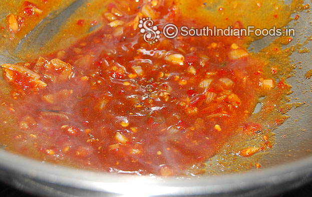 Add soya sauce water mix well let it boil
