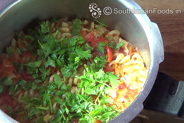 Add Coriander leaves