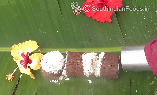 Healthy, soft & Delicious ragi puttu ready