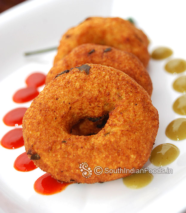 Instant rava vada