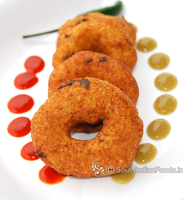 Semolina vada