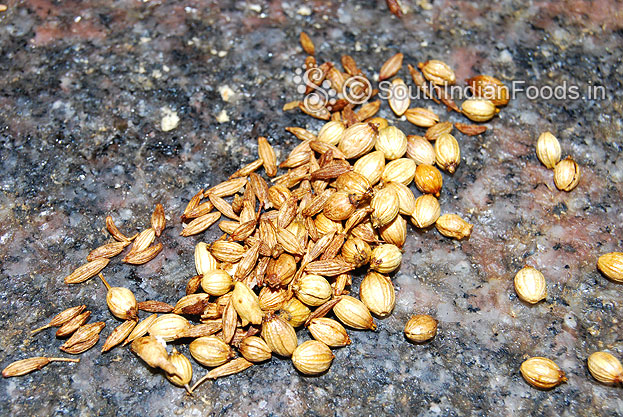 Dry roast cumin & coriander seeds, cool it then grind to fine powder