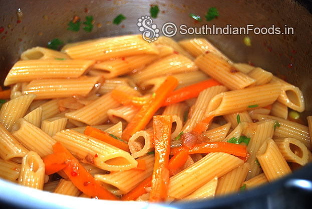 Add pepper powder, coriander leaves mix well, cut off heat, serve hot