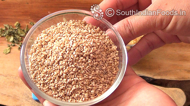 White sesame seeds - 1 cup