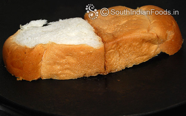 Toast pav bhaji bread bun