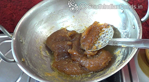 Wheat halwa ready