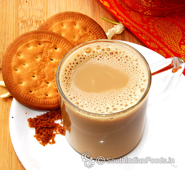 Instant hot coffee with jaggery