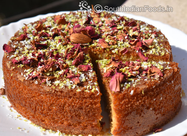 Semolina Cake (In Kadai) recipe | cake recipes | Shaila Kattikar recipes |  Recipebook