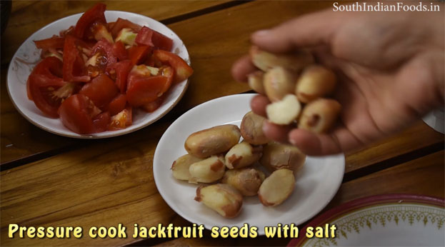 Jackfruit seeds biryani step 7