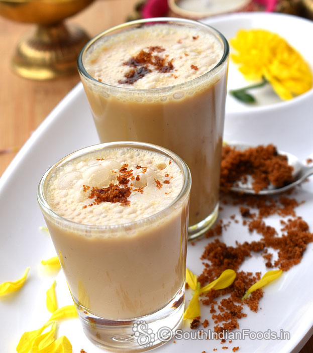 Fresh lassi without sugar