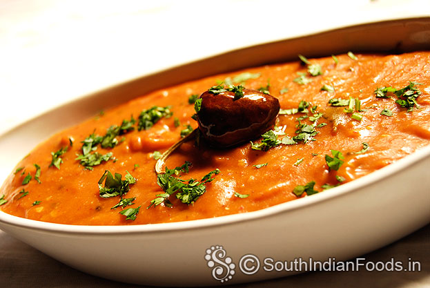 Creamy kandi kattu curry