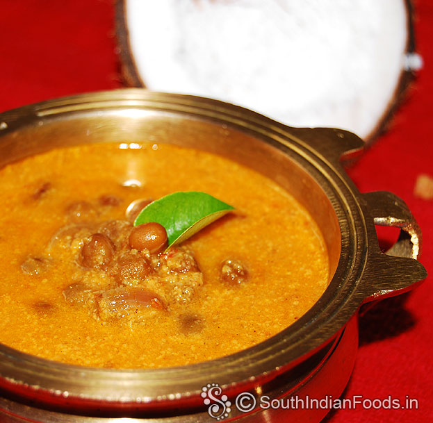Kondakadalai curry