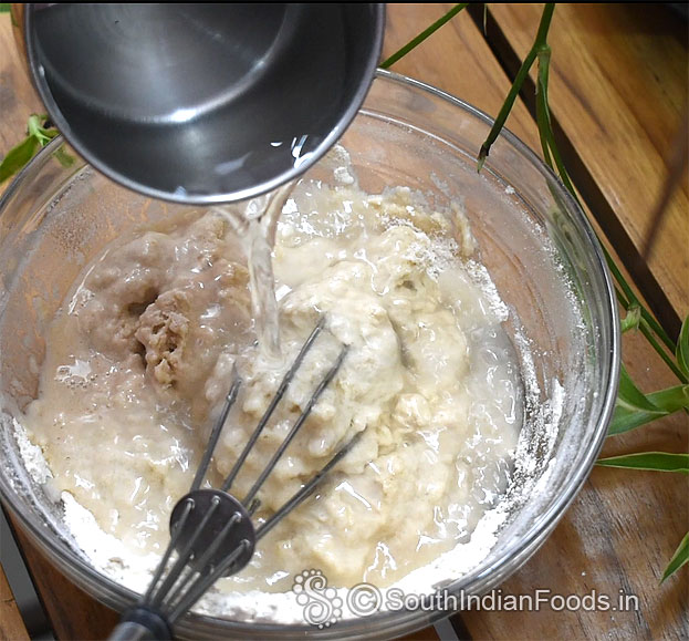 Liquid dough chapati recipe step 5