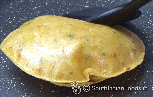 Perfect liquid dough chapati