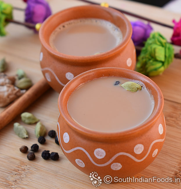 Masala milk tea