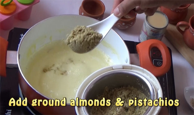Add ground pista, almond