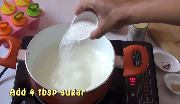 Add sugar