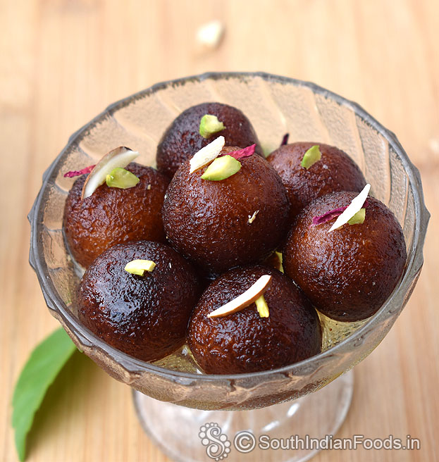 If you have only one ingredient milk powder, you can make this delicious jamun