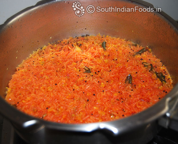 Healthy Beetroot rice ready