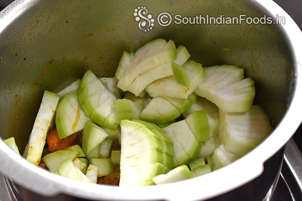 Add bottle gourd