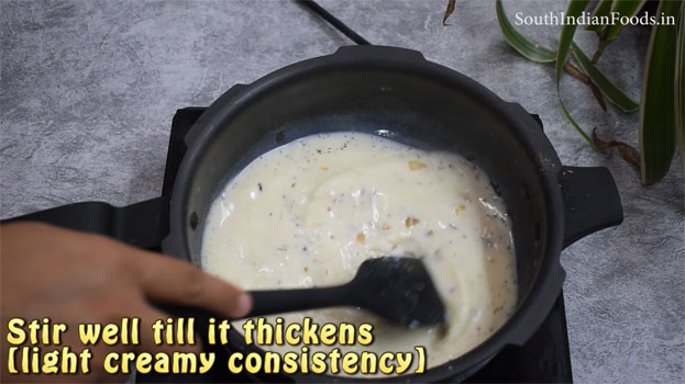 One pot white sauce pasta step 11