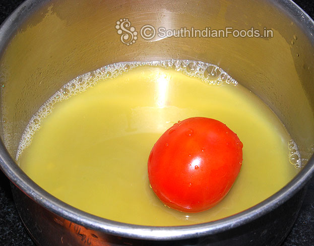Toor dal stock and tomato