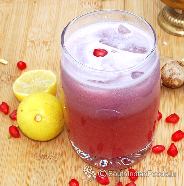 Pomegrate juice without sugar