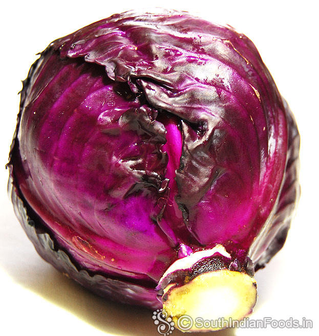 Red cabbage thogayal