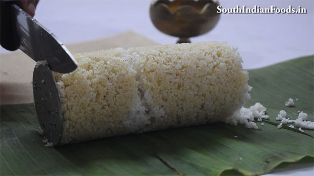 Rava puttu  step 21