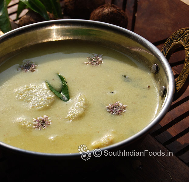Delicious Colocasia buttermilk curry-Creamy & healthy tamil nadu style kuzhambu