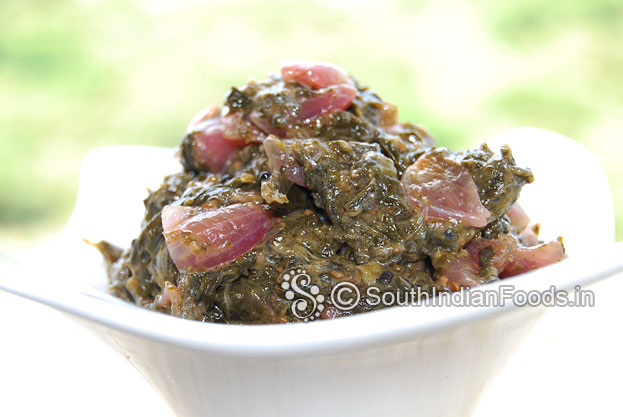 Red Sorrel Leaves Chutney